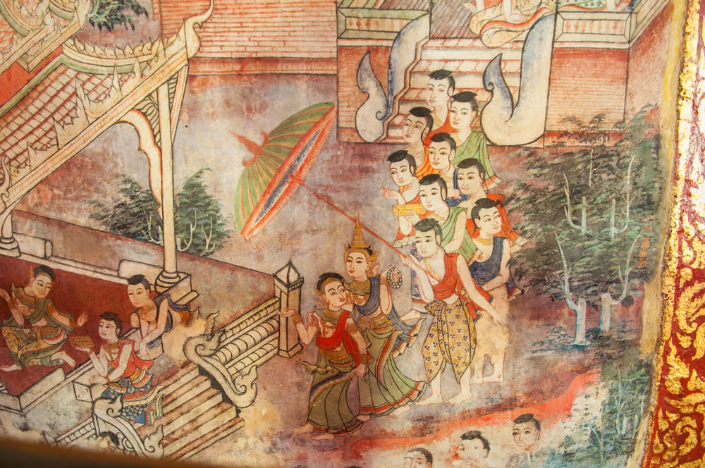 Wihan Lai Kham Mural