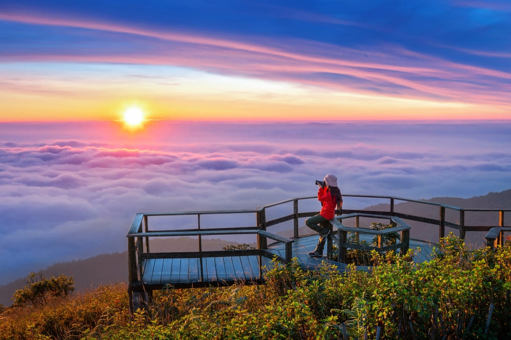 Kew Mae Pan Viewpoint in Doi Inthanon