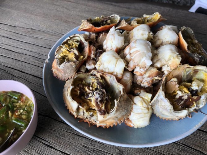 seafood in trat