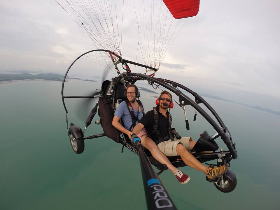 Paramotoring Sky Club Asia Phuket