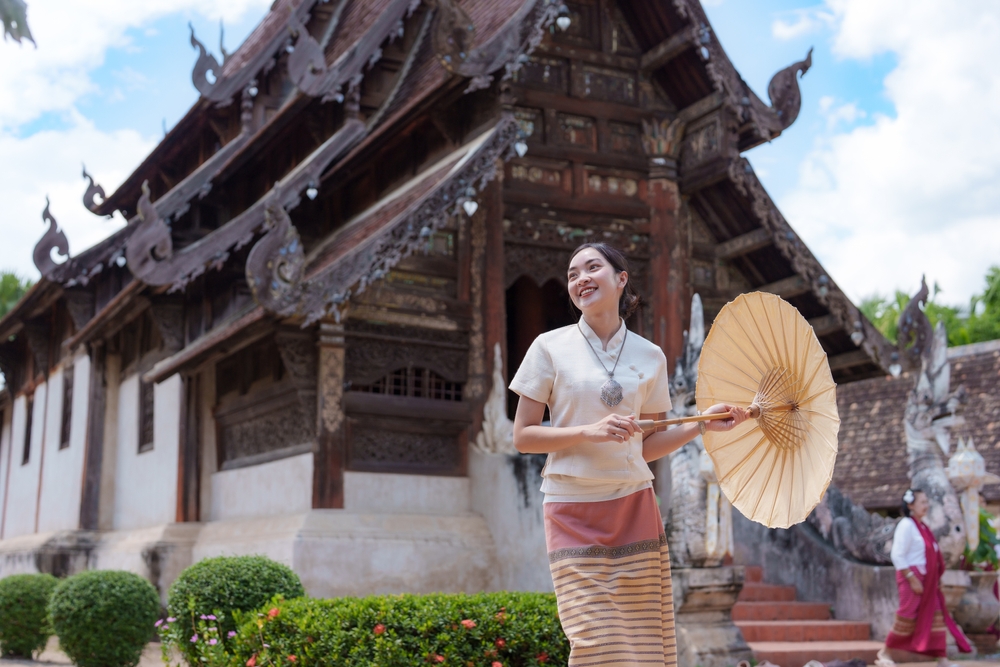 วัดต้นเกว๋น บ้านไร่กองขิง ที่เที่ยวเชียงใหม่