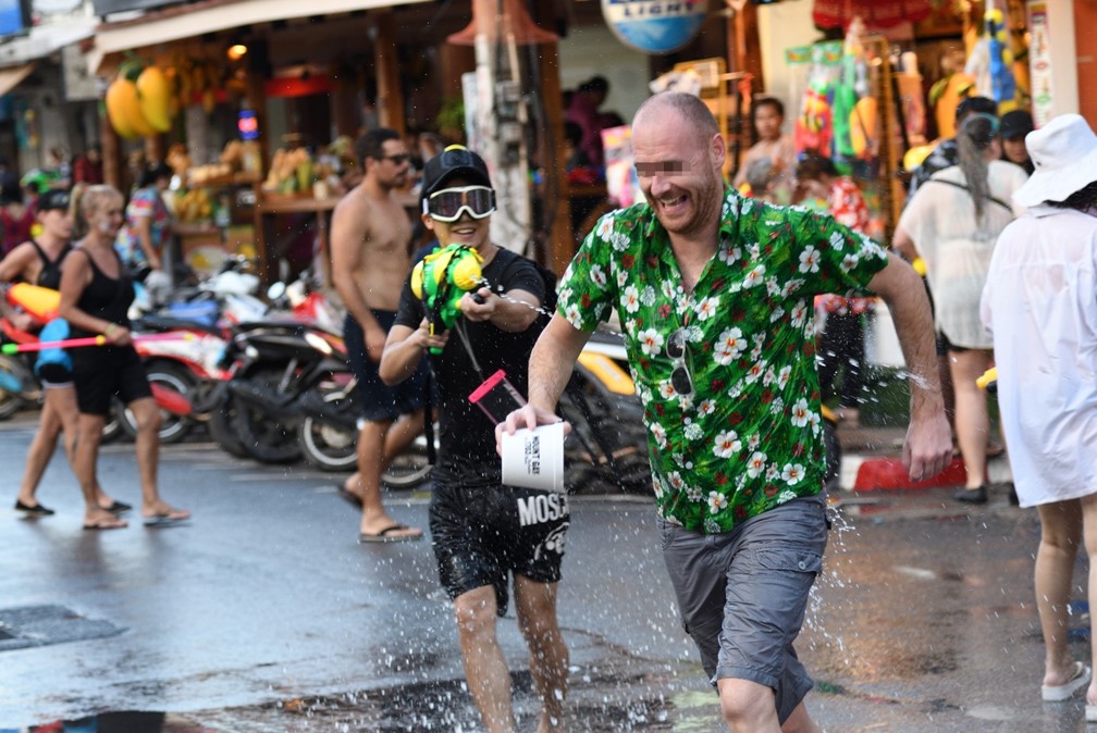 Songkran in Koh Samui