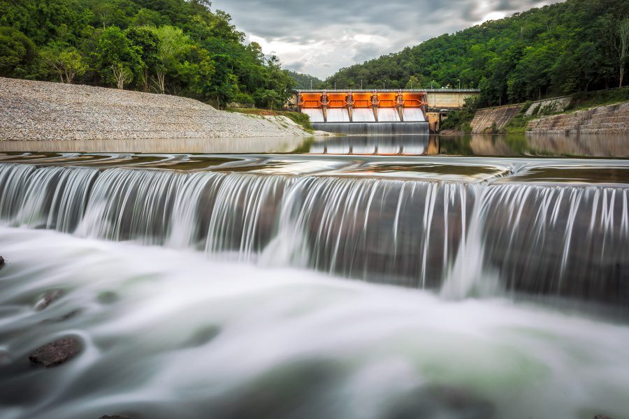 Kiew Lom Dam Lampang
