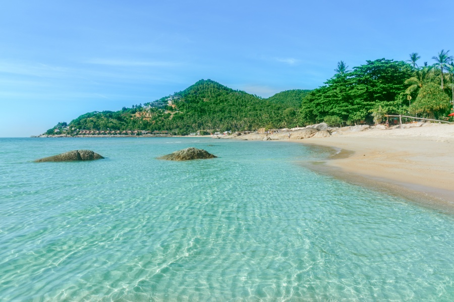 Silver Beach in Koh Samui at Thailand.