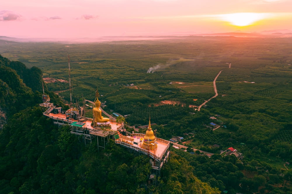 View of Tiger Cave Temple