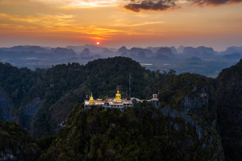 View of Tiger Cave Temple 