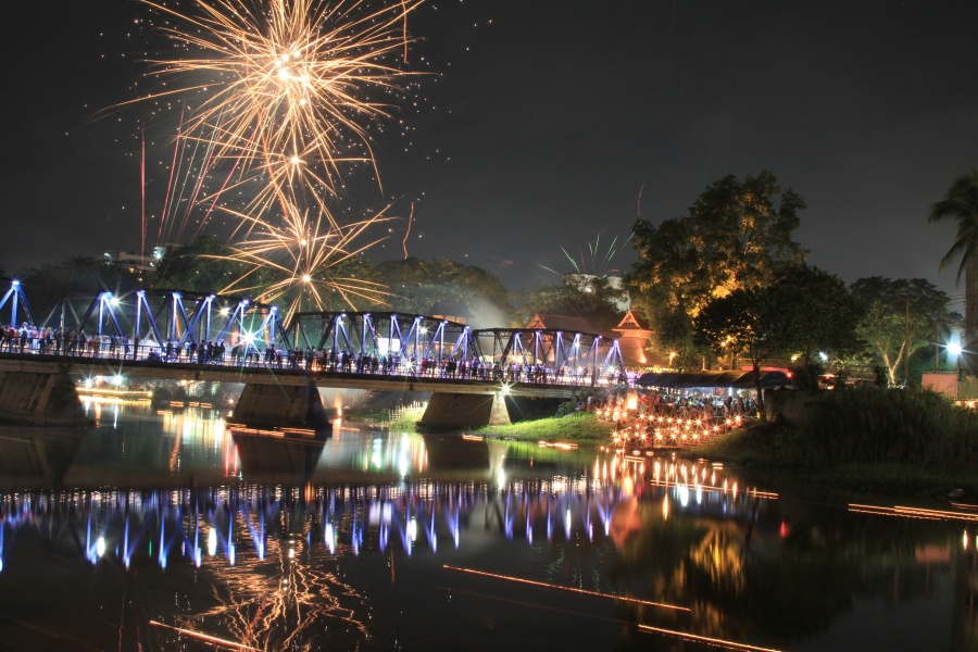 Chiangmai,Thailand,-november,28,:,Loy,Krathong,Festival,In,Lantern