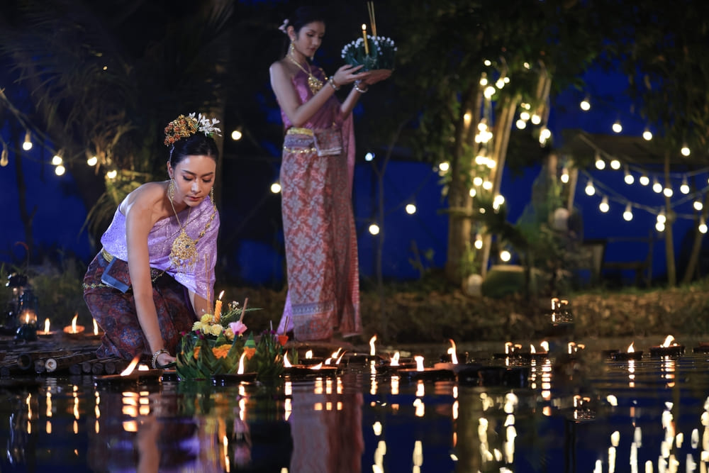 Loy Krathong Day, Sukhothai, Thailand