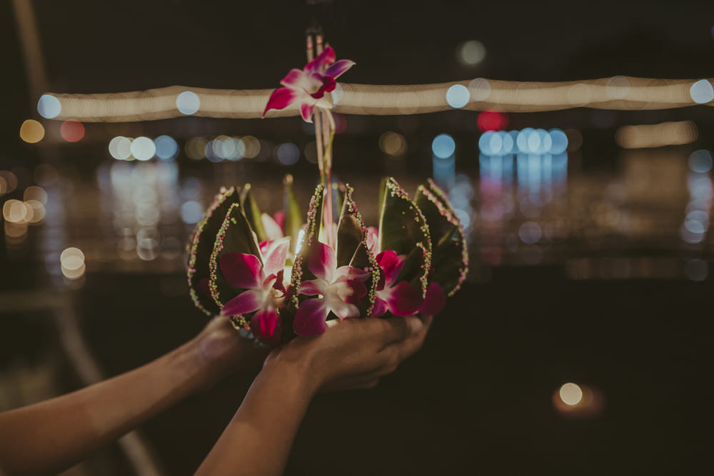 Loy Krathong in Chiang Mai, Thailand