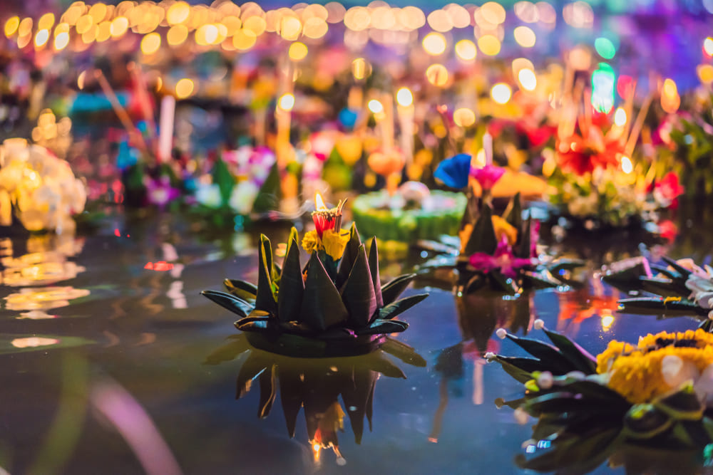 Loy Krathong in Thailand 2024