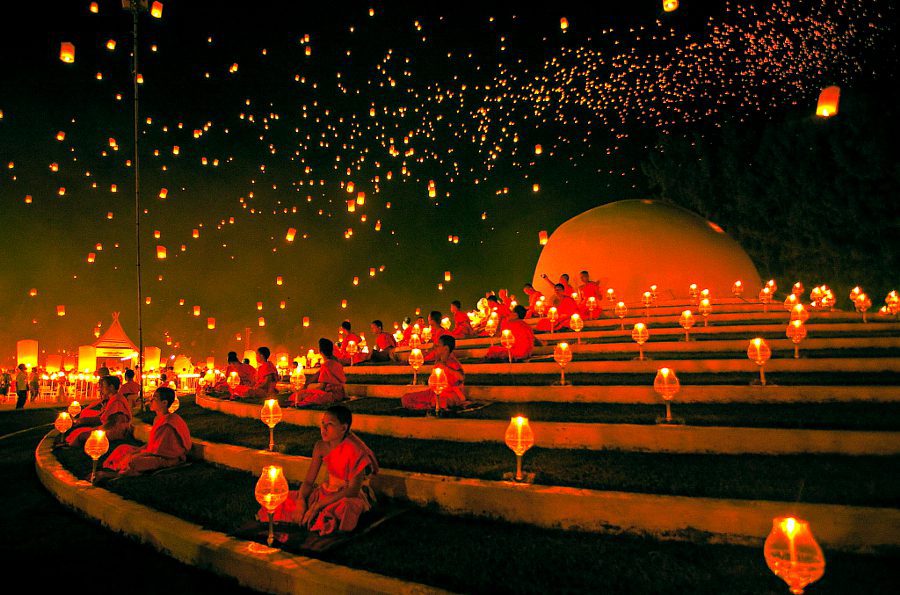 Celebrate Loy Krathong in Chiang Mai