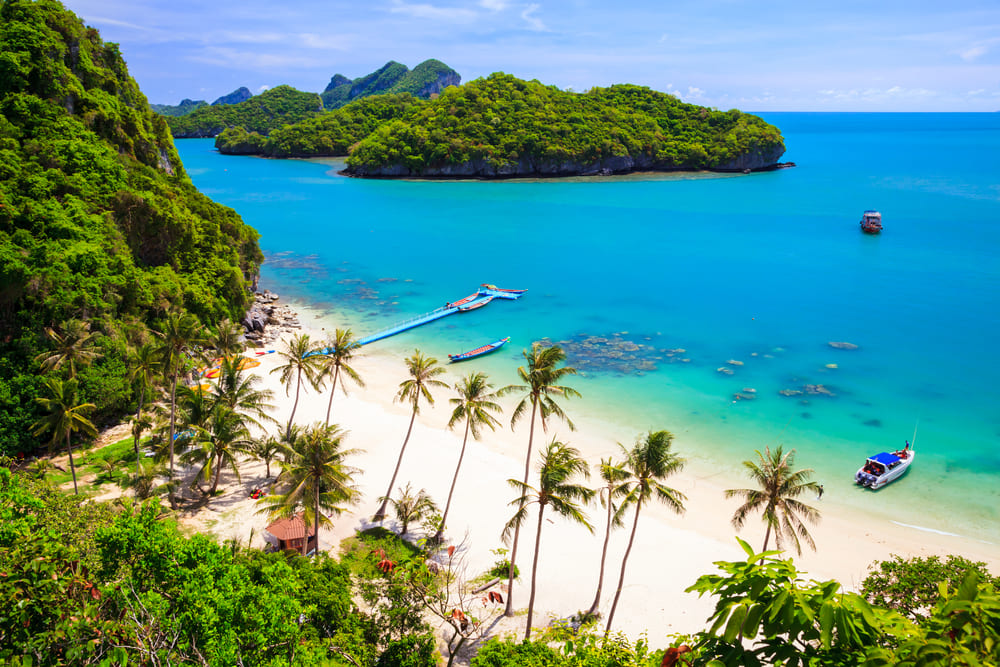 View of Ang Thong National Marine Park