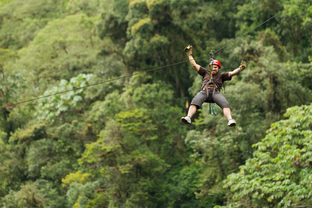 Ziplining activities Samui