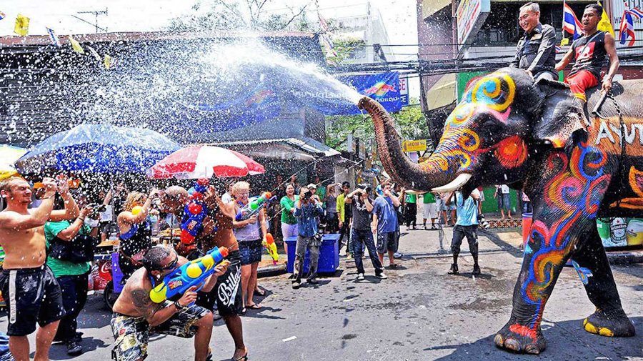 Celebrate Songkran in Phuket