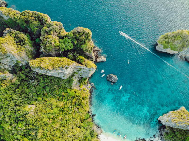 เกาะพีพี เกาะน่าเที่ยวภูเก็ต