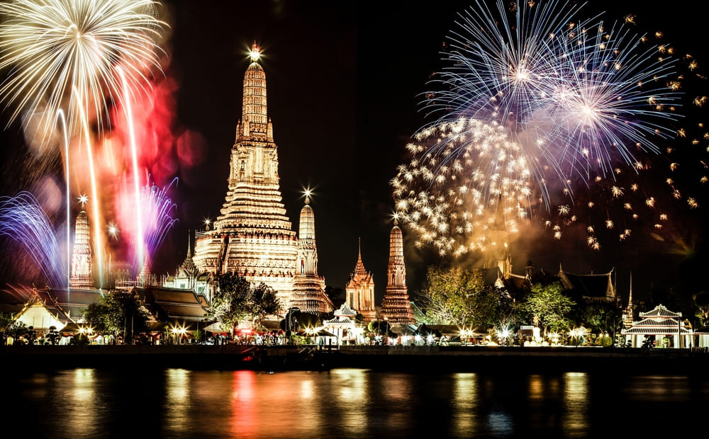 Wat Arun Firework