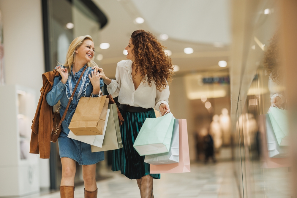 Women Shopping at Central Embassy