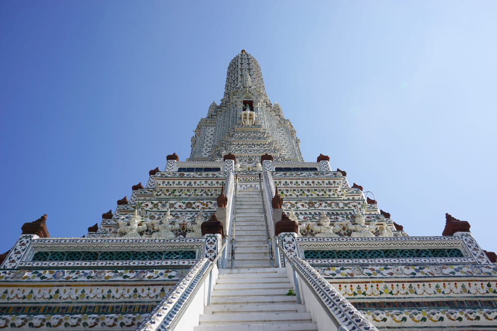 Arun temple landmark of Bangkok Thailand