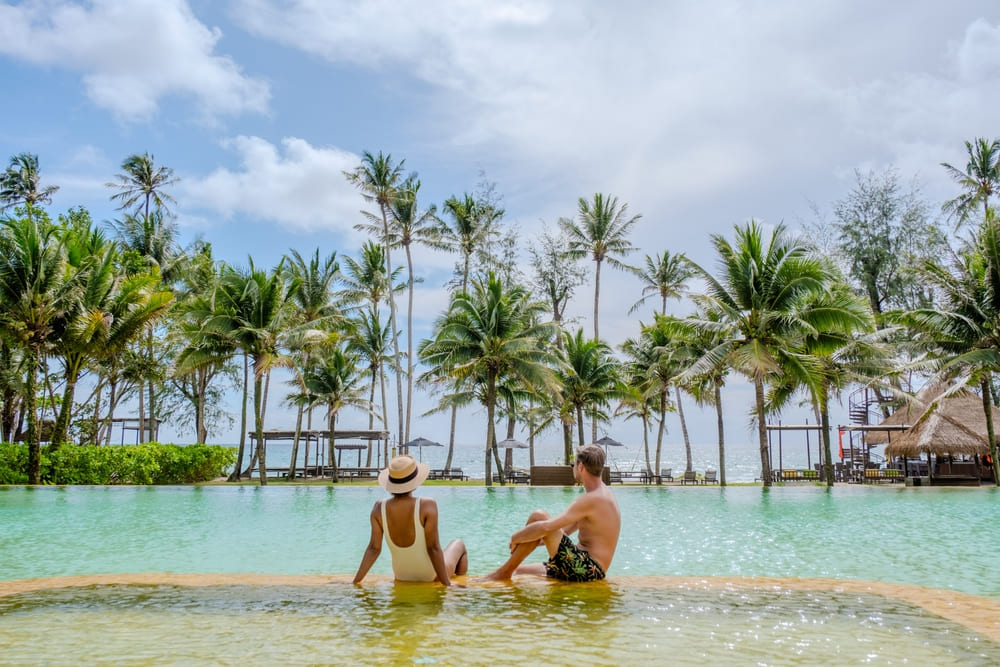 luxury resort on the beach of Koh Kood