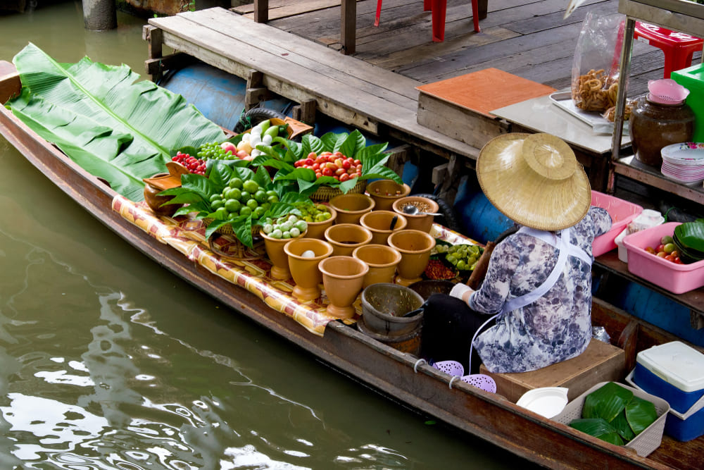 Taling Chan Floating Market