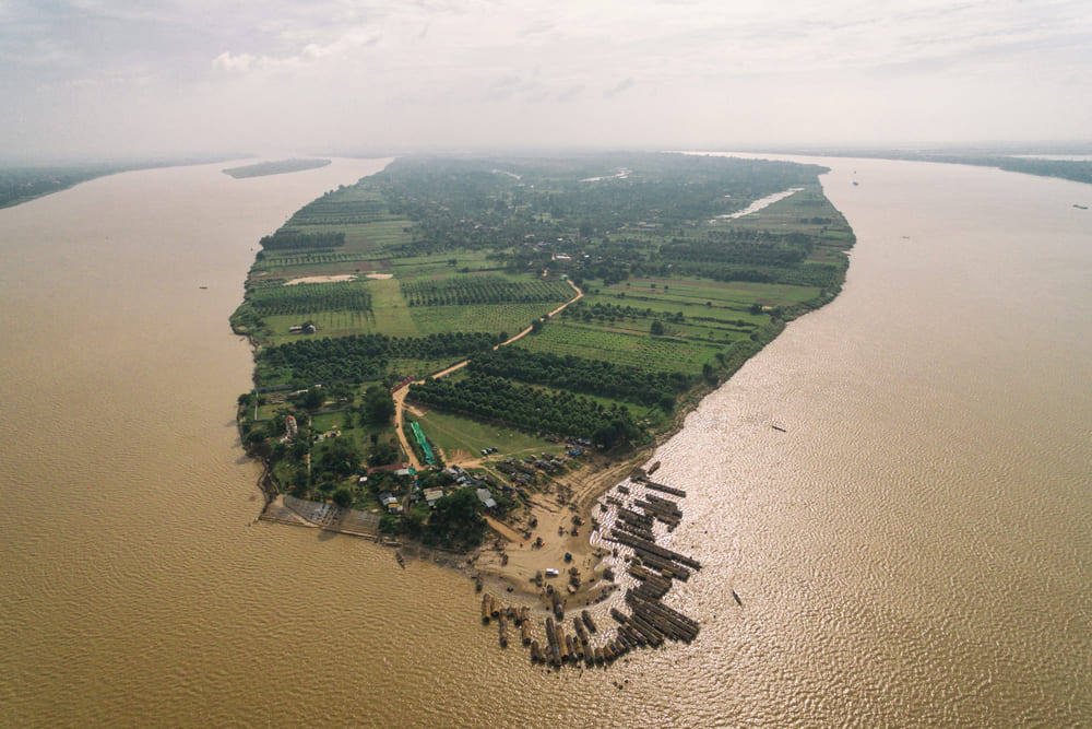 Koh Dach on Mekong Island