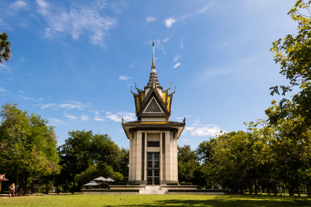 Skull Pagoda at the Killing Fields (Choeung Ek Memorial)