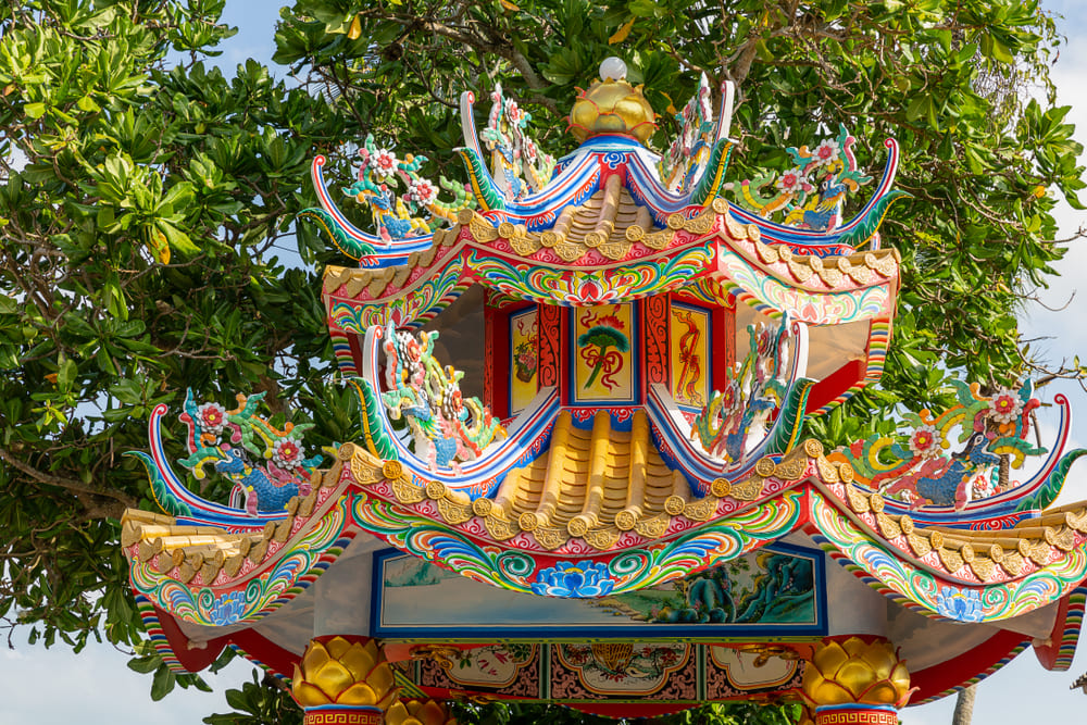 A Chinese Shrine in Koh Samui