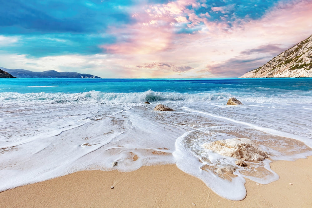 Myrtos Beach, Kefalonia Island, Greece