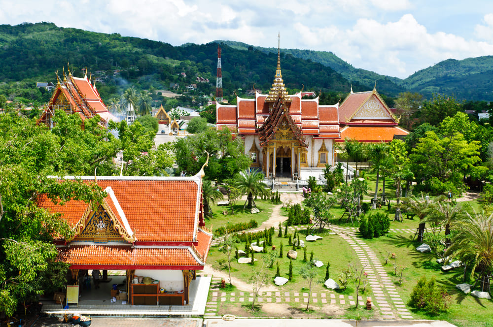 Temple grounds of Wat Chalong, Phuket