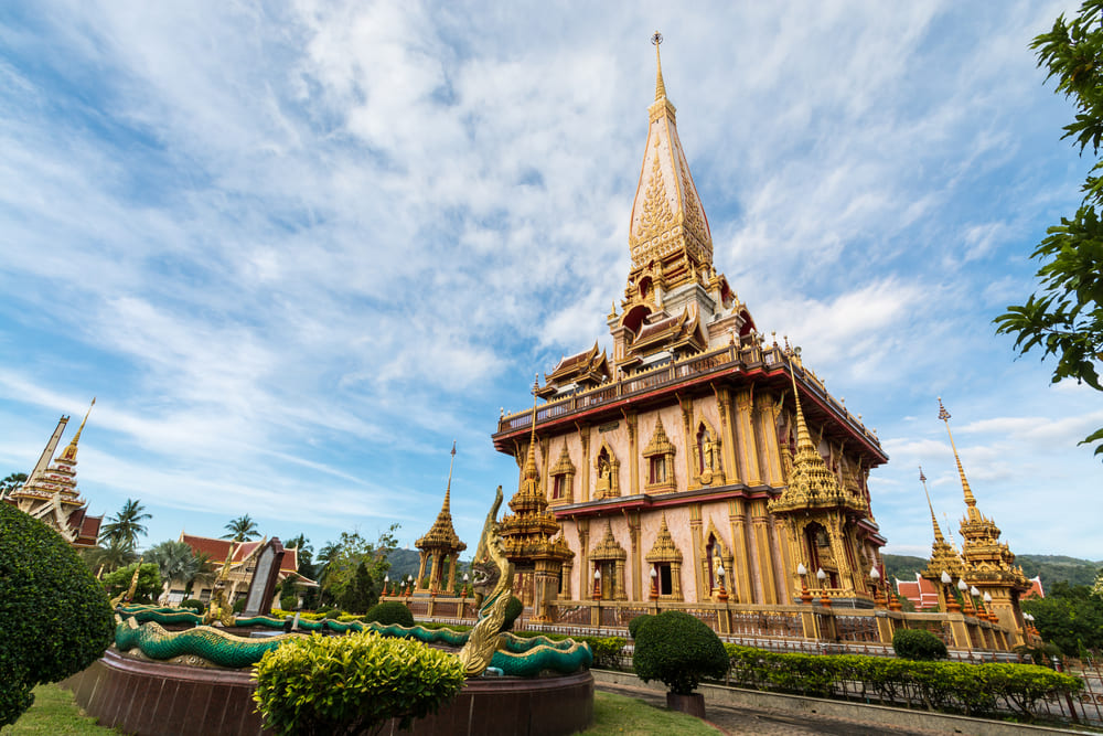 Phra Mahathat Chedi at Wat Chalong, Phuket