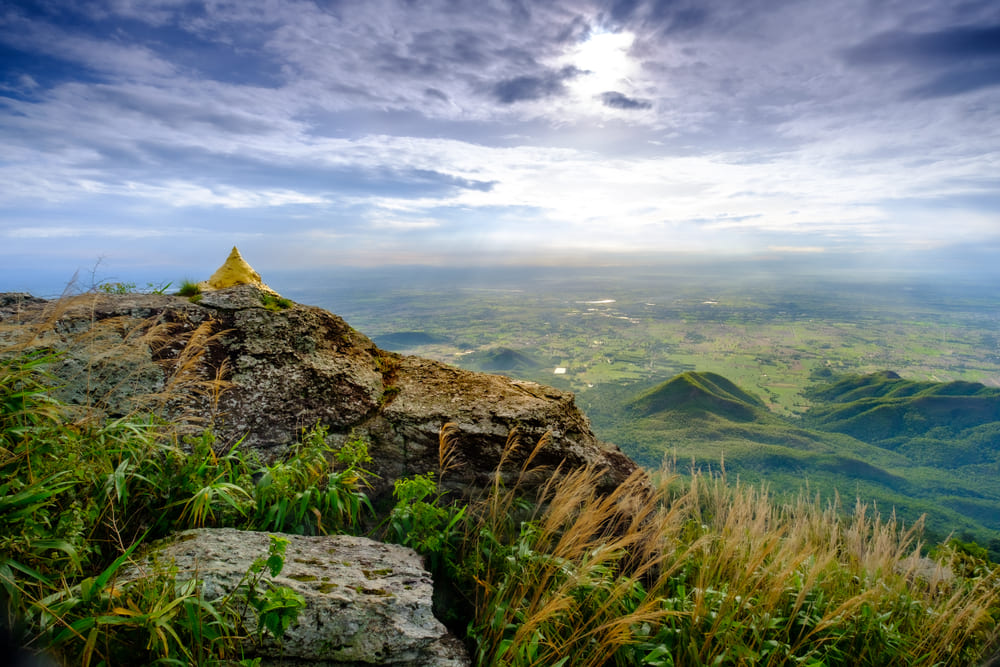 Rocky cliff at Khao Luang, Sukhothai