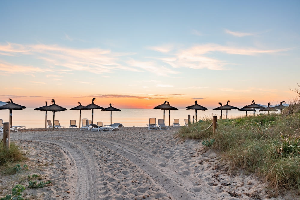 Playa de Muro Beach, Mallorca, Spain
