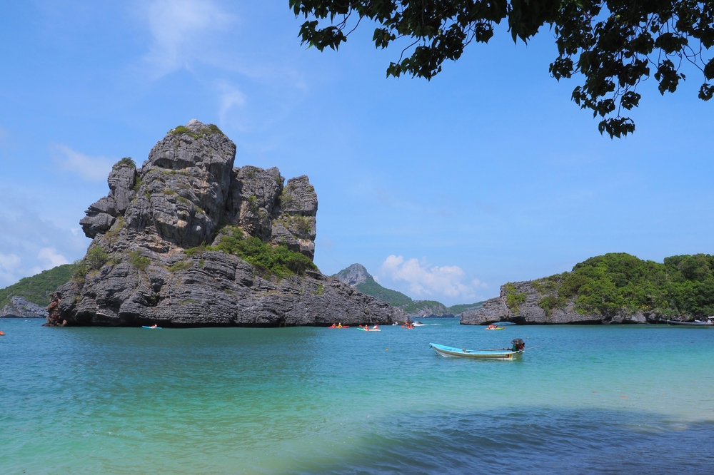 View of Koh Sam Sao at Ang Thong National Marine Park
