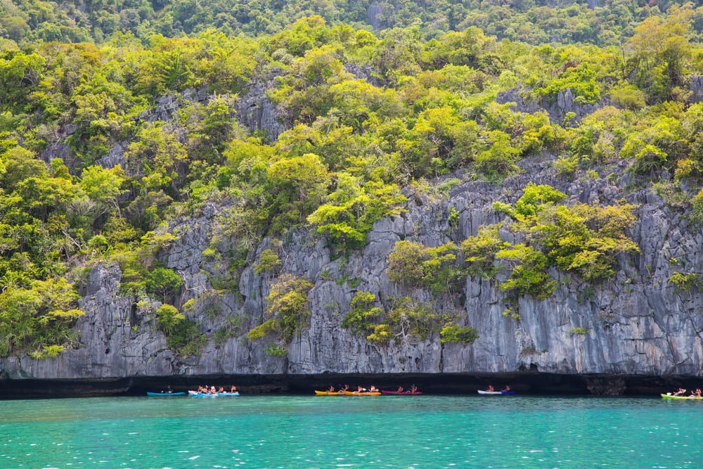 เที่ยวหมู่เกาะอ่างทอง ที่ เกาะท้ายเพลา - เกาะวัวกันตัง