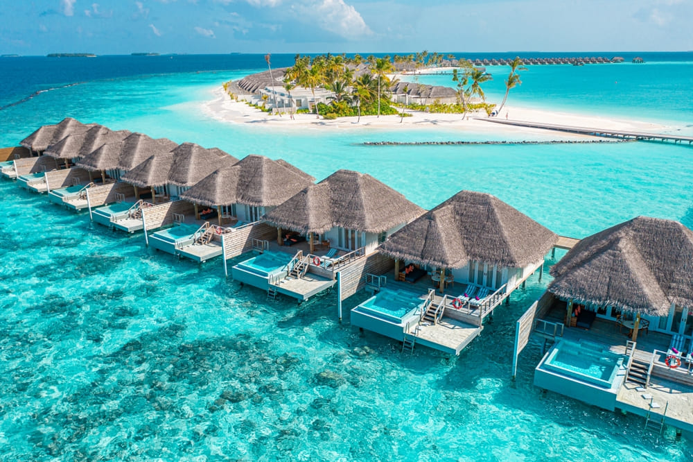 Resort in the Maldives