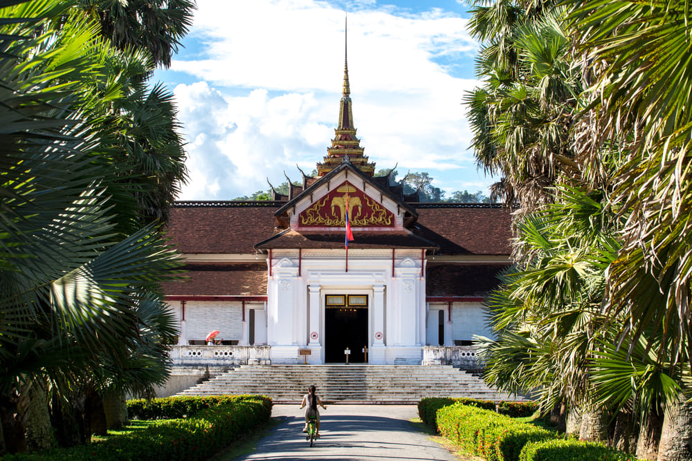 Main building of Royal Palace Museum in Luang Prabang