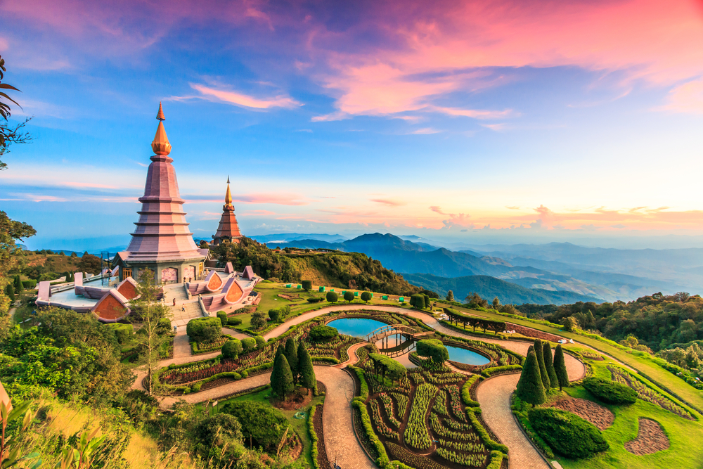 Pagoda at Doi Inthanon