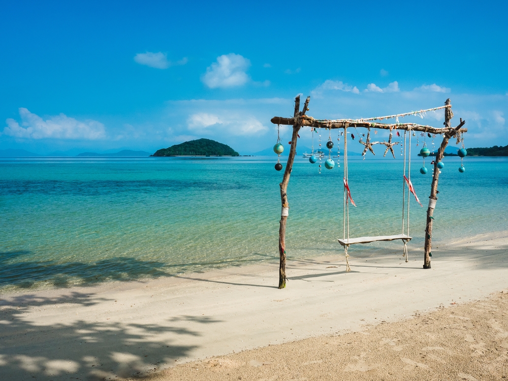 Swing at the Beach on Koh Mak