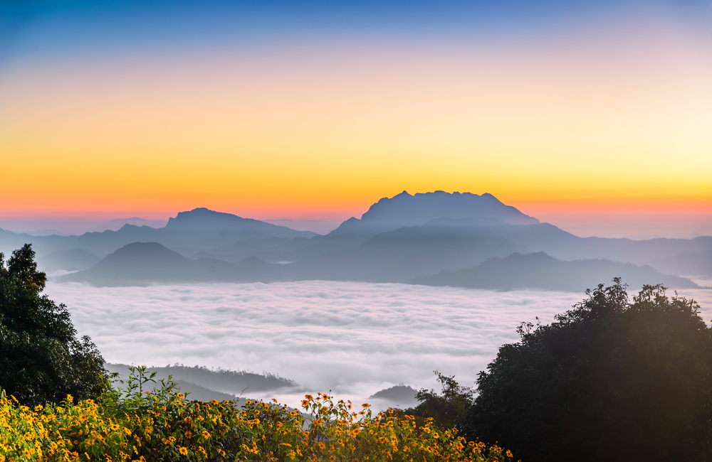 Huai Nam Dang National Park in Mae Hong Son, Thailand