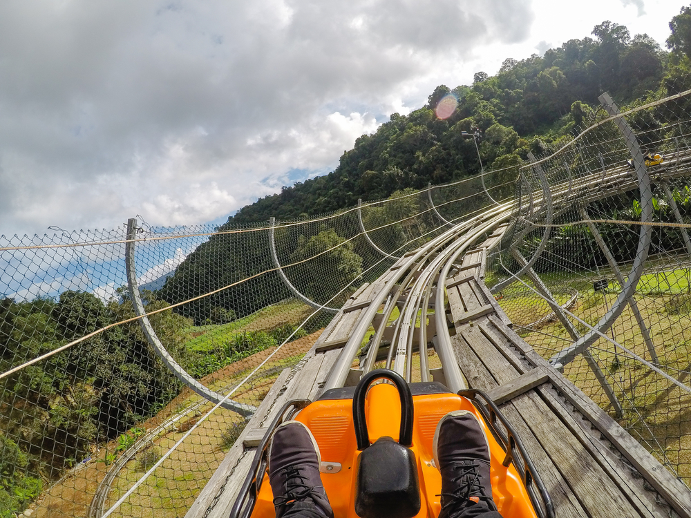 Jungle coaster in Chiang Mai