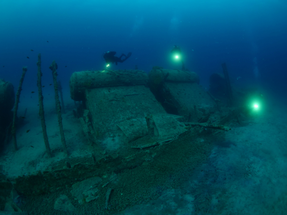 ดำน้ำ มัลดีฟส์ที่ British Loyalty Wreck (Addu Atoll)