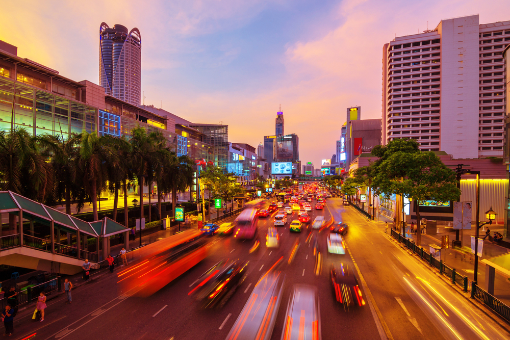 Central World shopping mall in Bangkok