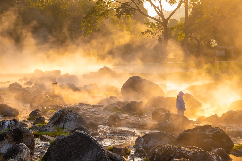 น้ำพุร้อนแจ้ซ้อน จังหวัดลำปาง สถานที่ท่องเที่ยวเชิงสุขภาพ