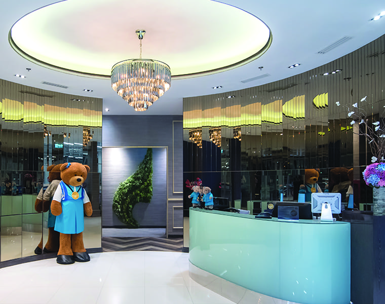 Bangkok Airways Blue Ribbon Club Lounge at Suvarnabhumi Airport.