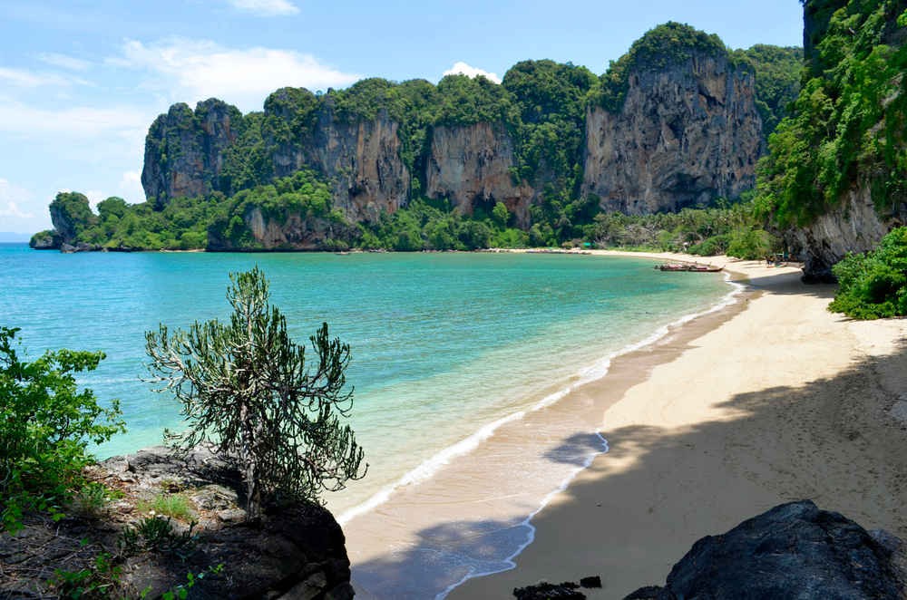 อ่าวต้นไทร เกาะพีพี จังหวัดกระบี่
