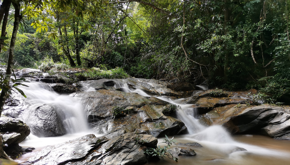 น้ำตกแม่สาน้อย ม่อนแจ่ม จังหวัดเชียงใหม่