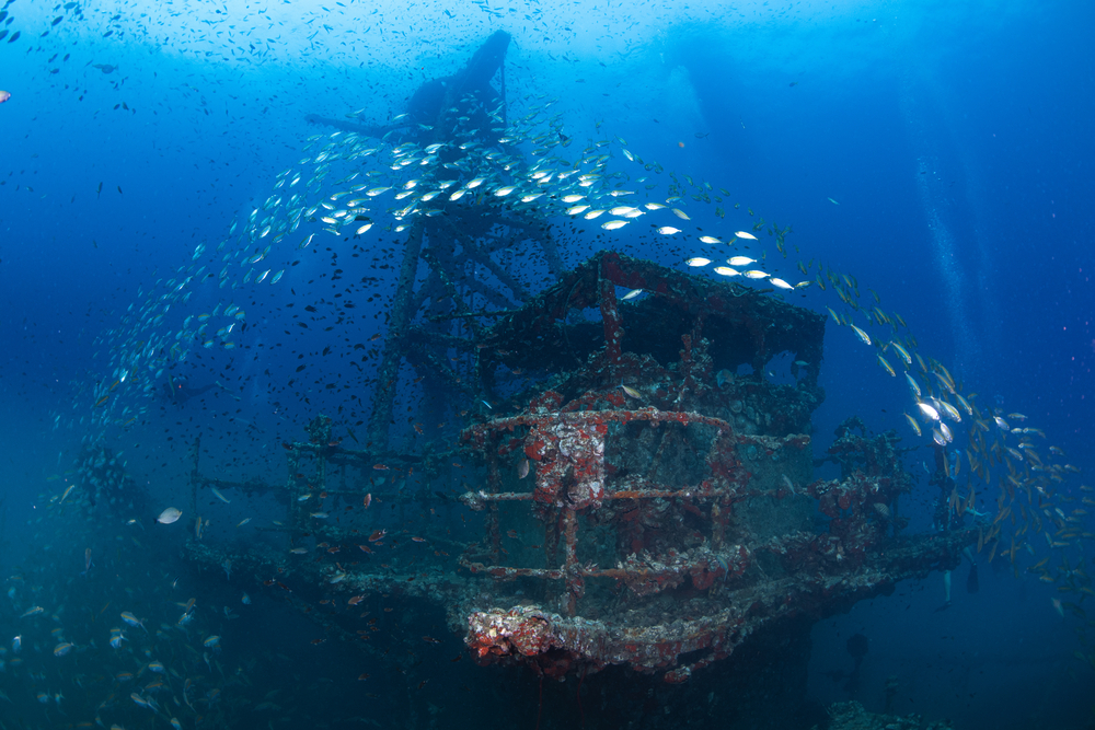 จุดดำน้ำเรือหลวงช้าง เกาะช้าง จังหวัดตราด
