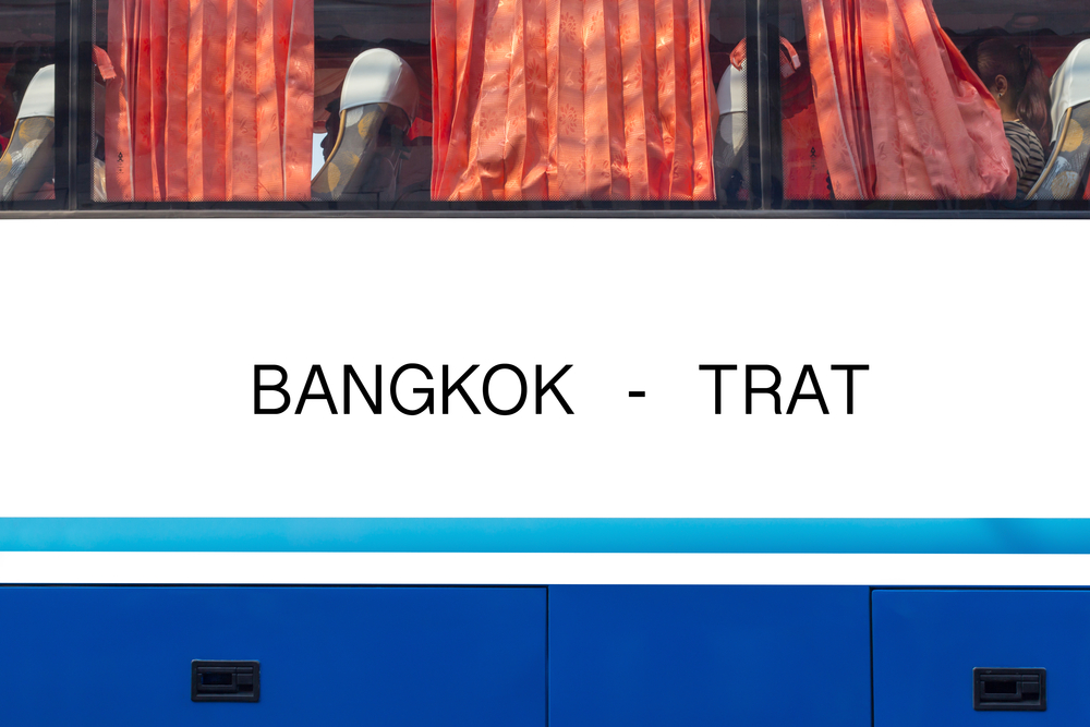 เดินทางสู่เกาะช้าง จังหวัดตราด ด้วยรถโดยสาร บขส.