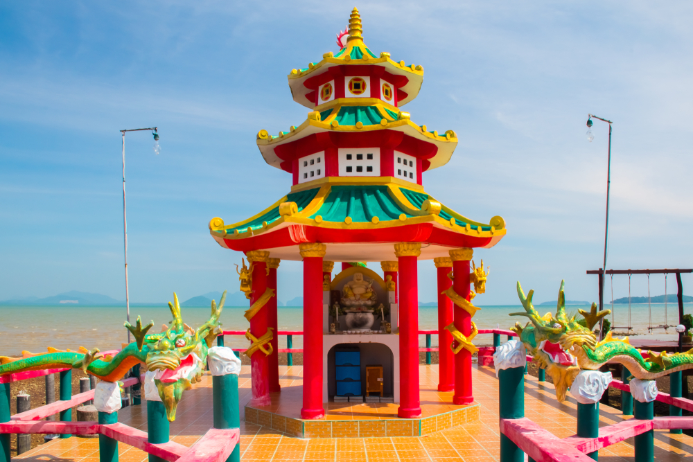 Sam-Tong-Ong Shrine at Lanta Old Town, Koh Lanta, Krabi