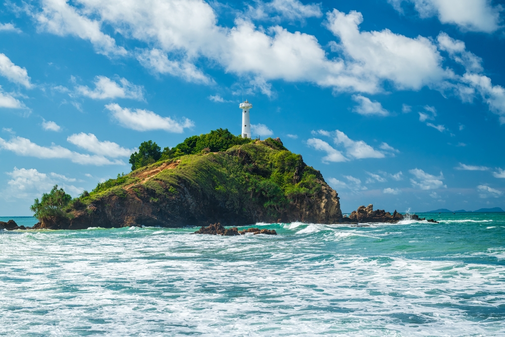 Lighthouse at Mu Koh Lanta National Park Headquarters, Koh Lanta, Krabi